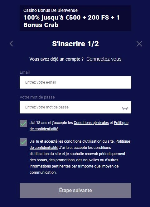Connexion Frumzi Casino