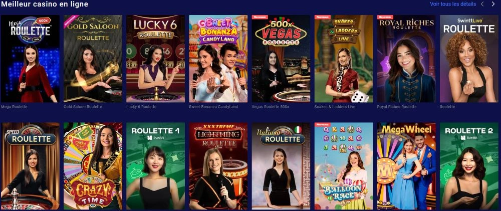 Machines à sous Frumzi Casino