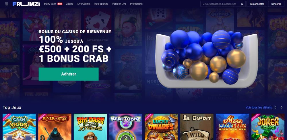 Frumzi Casino Bonus